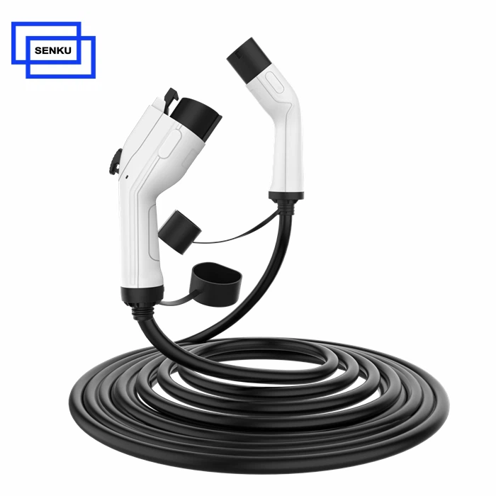 Type 2 to Type 1 EV Charging Cable 16A
